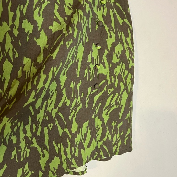 ⭐️Vera Moda Stylish Green and Brown Skirt - Picture 3 of 7